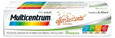 Immagine prodotto di Multicentrum Adulti Effervescente 20 Compresse