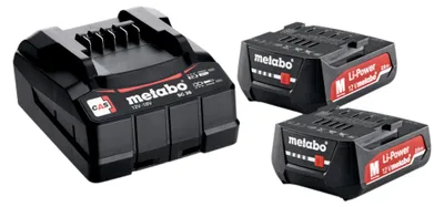 Zdjęcie produktu dla Zestaw podstawowy Metabo 2x akumulator Li-Power 12 V 2,0 Ah + ładowarka SC 36 ( 685300000 )