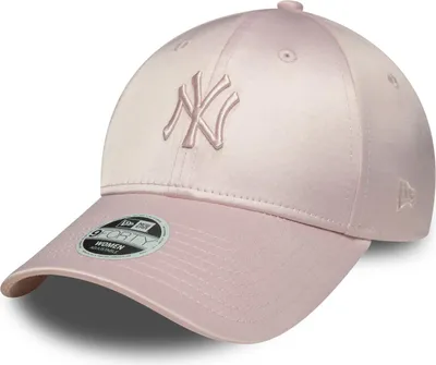 Produktbild von New Era Women MLB 9FORTY Satin Cap New York Yankees pastel pink