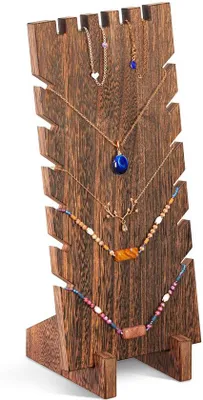Produktbild von Houten Kettenstandaard für Verkäufer, Kettendisplay, Kettenopslag, Kettenhänger für Schmuck