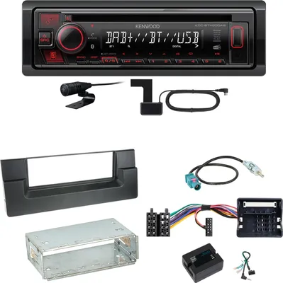 Produktbild von Kenwood KDC-BT450DAB Bluetooth Digitalradio Einbauset für BMW 5er E39 ab 10/2000
