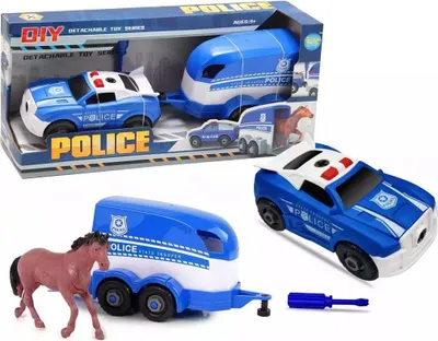 Immagine prodotto di Auto della polizia con rimorchio