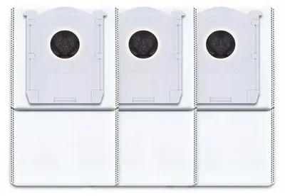 Produktbild von ECOVACS Deebot 3 Stück Staubbeutel Antibakteriell für X11 Pro OMNI, Farbe:Weiß
