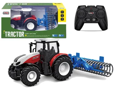 Produktbild von Lean Toys Farmtraktor Farm Landmaschine Bauernhof Landwirtschaft Spielzeug, Größe:UNIVERSAL