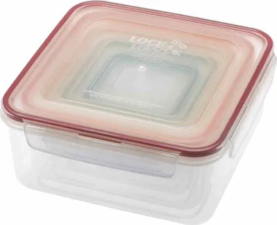Produktbild von Behlter-Set quadratisch 5-teilig