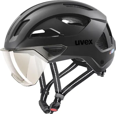 Produktbild von Uvex Stride Visor Helm Schwarz größe 53-56 cm S41.0.731.0113