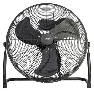 Zdjęcie produktu dla Cyrkulator powietrza czarny metalowy 100W