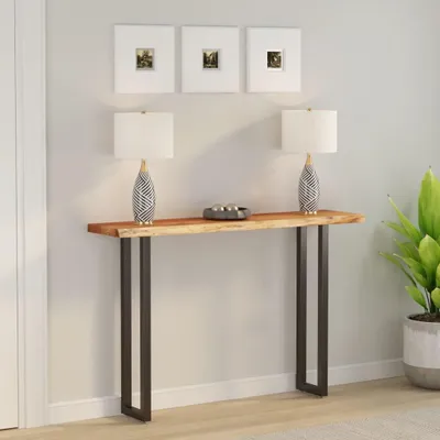 Zdjęcie produktu dla vidaXL Blat 140x30x2,5 cm prostokątny z drewna akacjowego z naturalną krawędzią