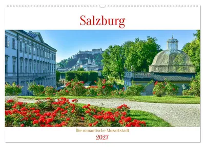 Produktbild von Salzburg - Die romantische Mozartstadt (Wandkalender 2027 DIN A2 quer), CALVENDO Monatskalender