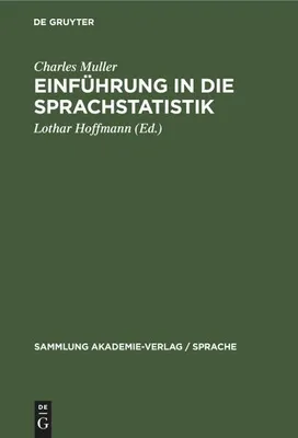 Produktbild von Einführung in die Sprachstatistik
