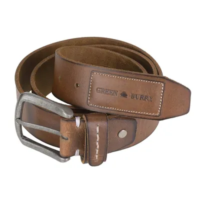Produktbild von Greenburry Leder Gürtel 40mm Jeansgürtel Herrengürtel cognac 100cm GB4962-24-095