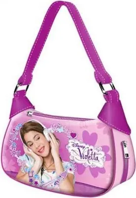 Produktbild von Disney Violetta Heart Bag Cuore Guitar Borsa Tracolla Nuova New!