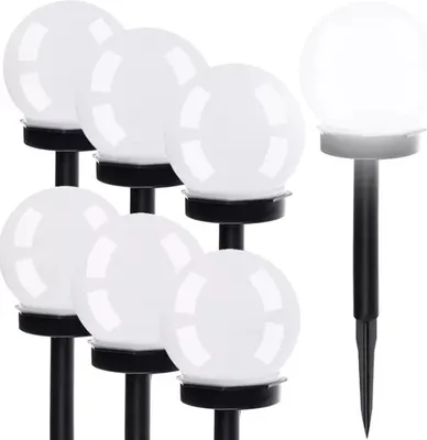 Immagine prodotto di Lampada solare da giardino - set sferico da 6 pz. 23562