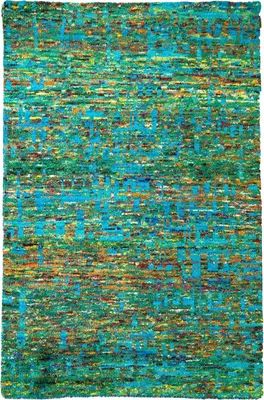 Produktbild von Teppich QUEEN | Farbe: Grün; Größe: 120x170 cm | strapazierfähig und leicht zu reinigen | Wohnzimmer | Schlafzimmer