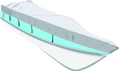 Obrázek produktu pro allpa plachta velikost L, stříbrně šedá, délka lodi 550-610cm, šířka lodi 265cm