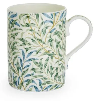 Mok aus Fine Bone China, 340 ml, 10,7 x 12 x 12,5 cm, Grün