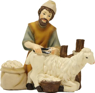 Statuine E Fondali Per Il Presepe STATUE PRESEPE ECONOMICHE ADATTO A DI Natale Formato Da Personaggi Mestieri Figure
