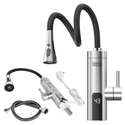 Produktbild von Durchlauferhitzer, Küchenarmatur, flexibler Auslauf, Teesa