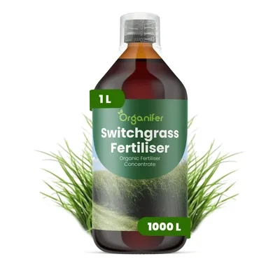 Zdjęcie produktu dla Nawóz Płynny dla Switchgrass 1 L – 2-1-8 NPK – Do Switchgrass – Do Zdrowy Wzrost, Silne Korzenie i Odporność – Organifer