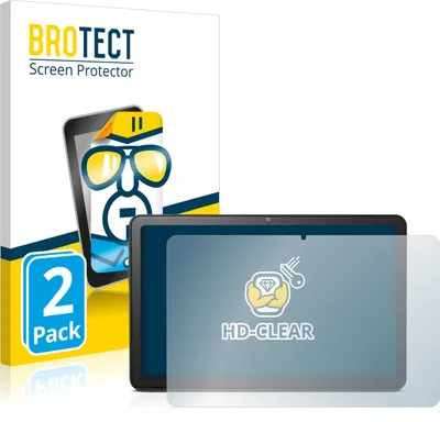 Produktbild von 2x Für Doro Tablet 10.4" Schutzfolie BROTECT Displayschutz Display Schutz Folie Klar Transparent