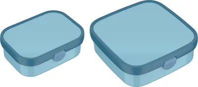 Produktbild von Mepal CAMPUS Brotdosen-Set mit Gabel - Cool Blue (2025)