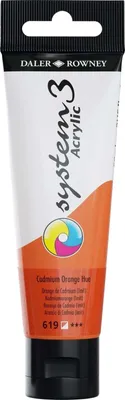 Zdjęcie produktu dla Daler Rowney System3 Farba akrylowa Cadmium Orange Hue 59 ml 1 szt.