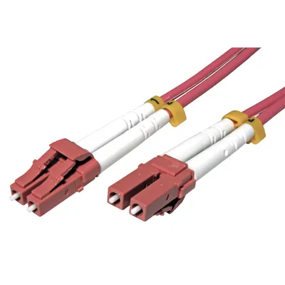 Obrázek produktu pro ROLINE Optický patchkabel LC-LC, 50/125 (multimode), duplex, OM4, LSOH, armovaný, 20m (21.15.8617)