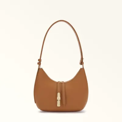Obrázok produktu pre Kožená kabelka Furla cez rameno, hnedá, model WB01500BX3353RY000