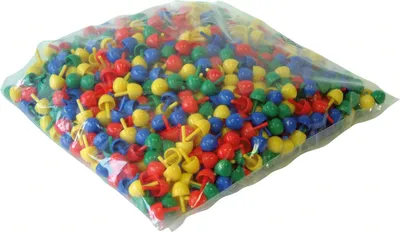 Produktbild von Mosaik Stecker color 1,5 cm, KIGA,Beutel