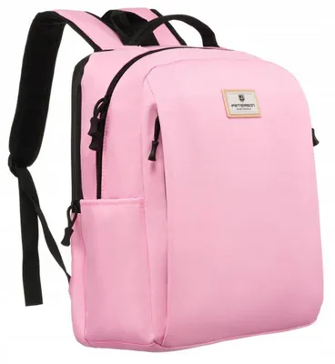 Obrázek produktu pro Peterson dámský batoh růžový s přihrádkou na notebook 40x29x14 cm