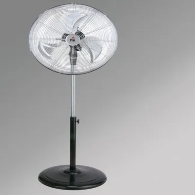 Obrázok produktu pre FM Calefacción FP-45, Domáci lopatkový ventilátor, Čierna, Chróm, Podlaha, Kov, 45 cm, AC