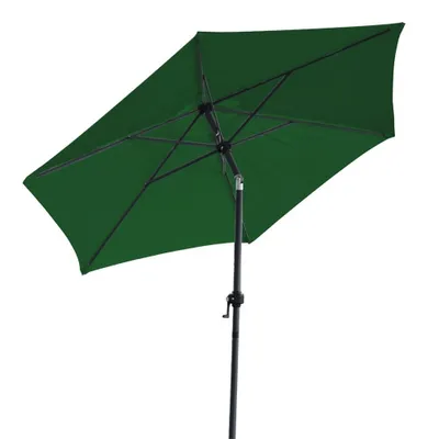 Obrázok produktu pre 2.05 Slnečník 200 cm s kĺbom - farba: ZELENÁ
