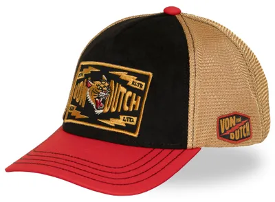 Produktbild von Von Dutch Originals Trucker Cap - WILD TIGER Red/Black