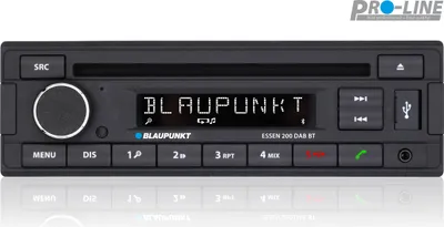 Produktbild von BLAUPUNKT Essen 200 DAB, 1-DIN Autoradio mit DAB, CD und USB