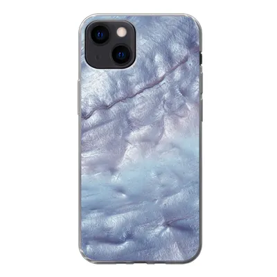Produktbild von MuchoWow® Handyhülle Schutzhülle Hülle für iPhone 13 Mineralien und Gesteine - Naturstein - Perlmutt Silikon Softcase Handy Hülle - Karteninhaber