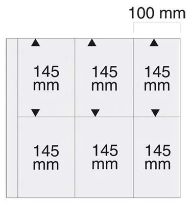 Produktbild von SAFE 6022 PA Postkartenblatt weiß per 5