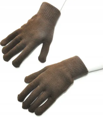 Produktbild von Acrylhandschuhe Warm TOUCH 20cm Braun R01