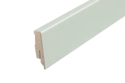 Obrázek produktu pro AP34/1 soklová lišta TYP 06 ACARA, MDF + fólie Bílá, 60 mm, 13 mm, 2,7 m
