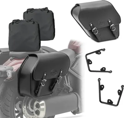 Image de Set 2x sacoche de selle + support pour Yamaha XV 950/R 14-20 FRG-P