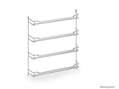 Image de Naber Étagère à épices chrome 1, 4 x 3 boîtes, chrome