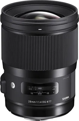Obrázok produktu pre Sigma 28mm F1.4 DG HSM Art, Širokouhlý objektív, 17/12, Sony E