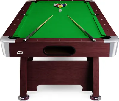 Obrázok produktu pre Hop-sport Biliardový stôl Vip Extra 8 FT višňovo/zelený