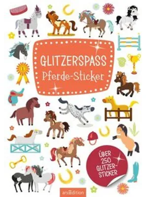 Produktbild von Glitzerspaß - Pferde-Sticker
