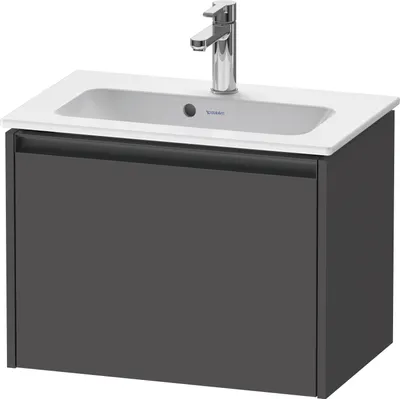Produktbild von Duravit Ketho.2 Wastafelonderkast 61x39x44 cm Mat Grafiet