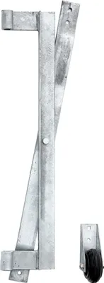 Immagine prodotto di Alberts 213732 Attacco per cancello di sollevamento, per terreni irregolari, zincato a caldo, 700 mm