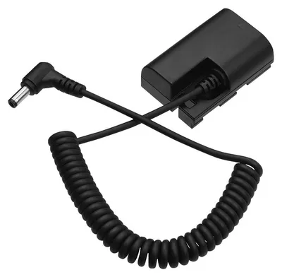 Produktbild von Andoer LP-E6 Dummy-Akku DC-Koppler-Anschluss Federkabel Ersatzbatterie fuer Canon 5D2 5D3 5D4 6D6D2 60D7D7D2 70D80D5DSR-Kameras