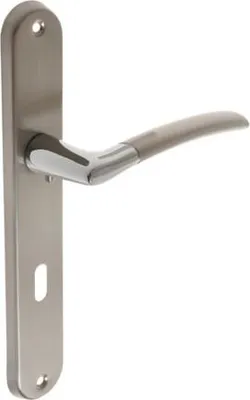 Immagine prodotto di Maniglia per porta GAMET ADULAR DH96-14N72-G4G7-BL KL cromo spazzolato/nickel