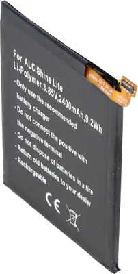 Obrázek produktu pro Baterie vhodná pro Alcatel Shine Lite, Li-Polymer, 3,85V, 2400mAh, 9,2Wh