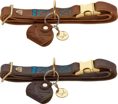 Produktbild von Hunter Halsband Sansibar, Größe:L, Farbe:cognac