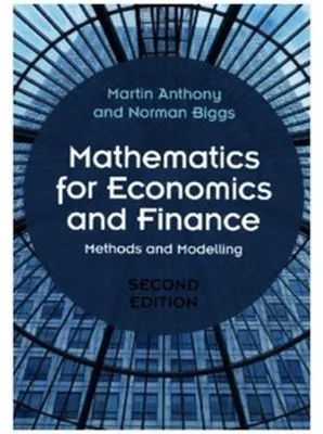 Produktbild von Mathematics for Economics and Finance